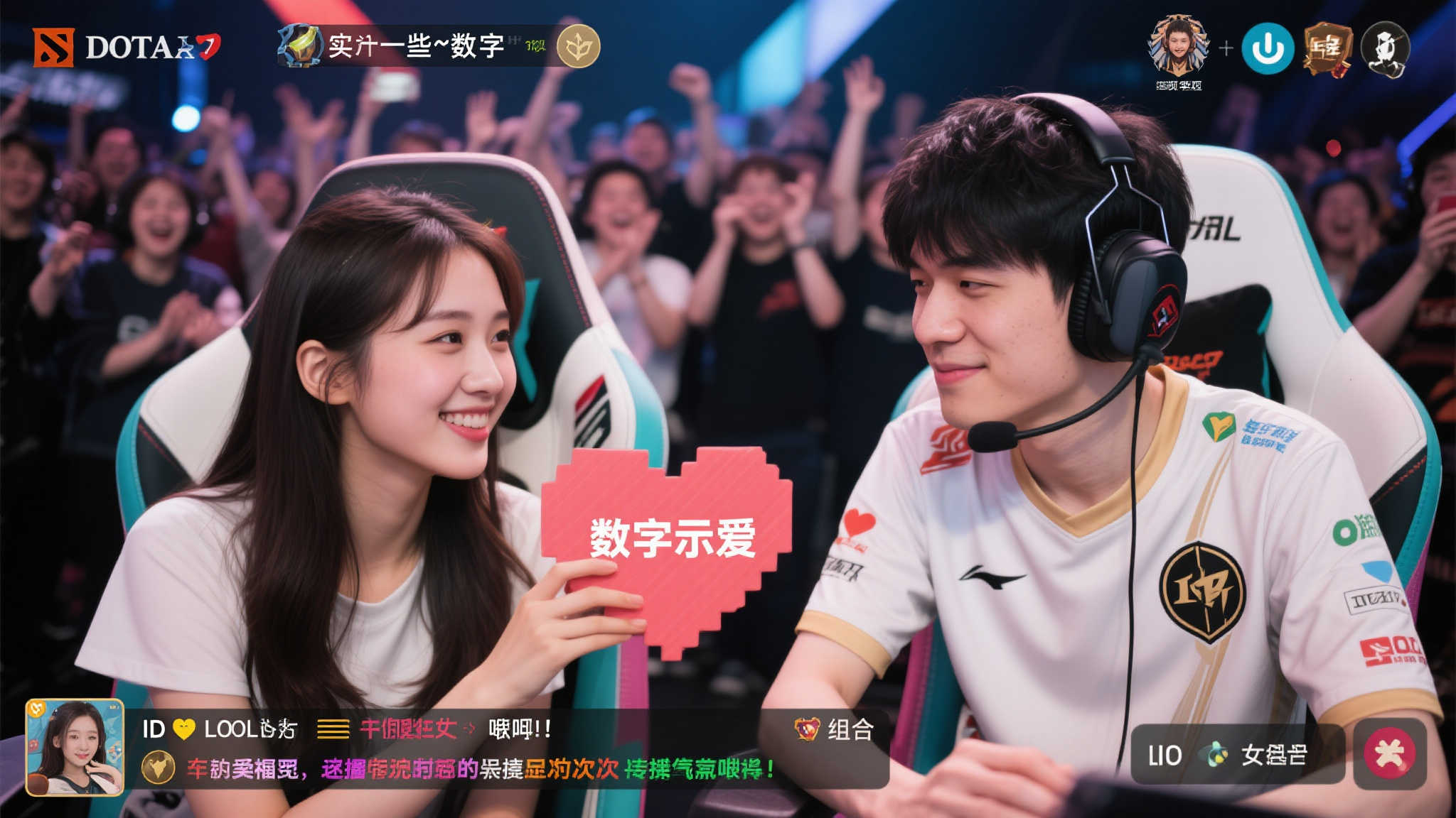 donk深陷爱恋!与女友Steam主页甜蜜互动,公开秀恩爱 其实,类似的“数字示爱”并不少见。在电竞