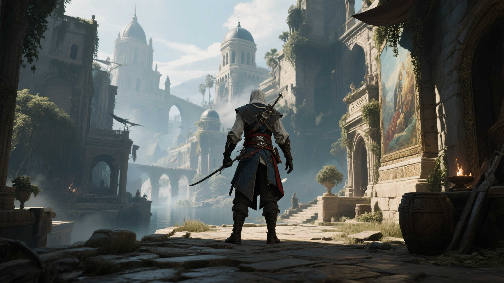 外媒揭秘《刺客信条影》大获成功的背后:堪称完美之作! 二:技术突破带来的视觉震撼
另一个被外