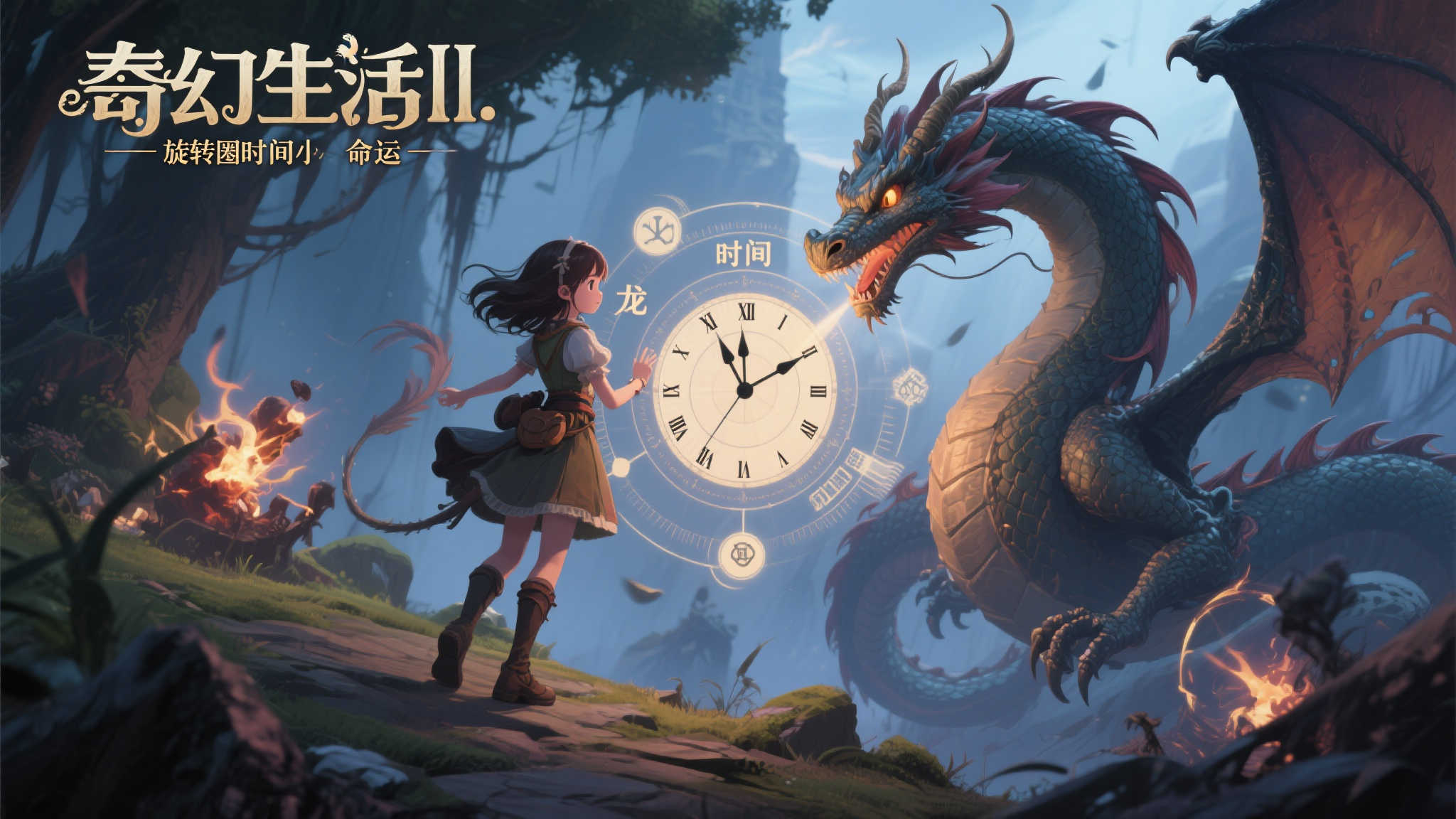 《奇幻生活i：转圈圈的龙和偷取时间的少女