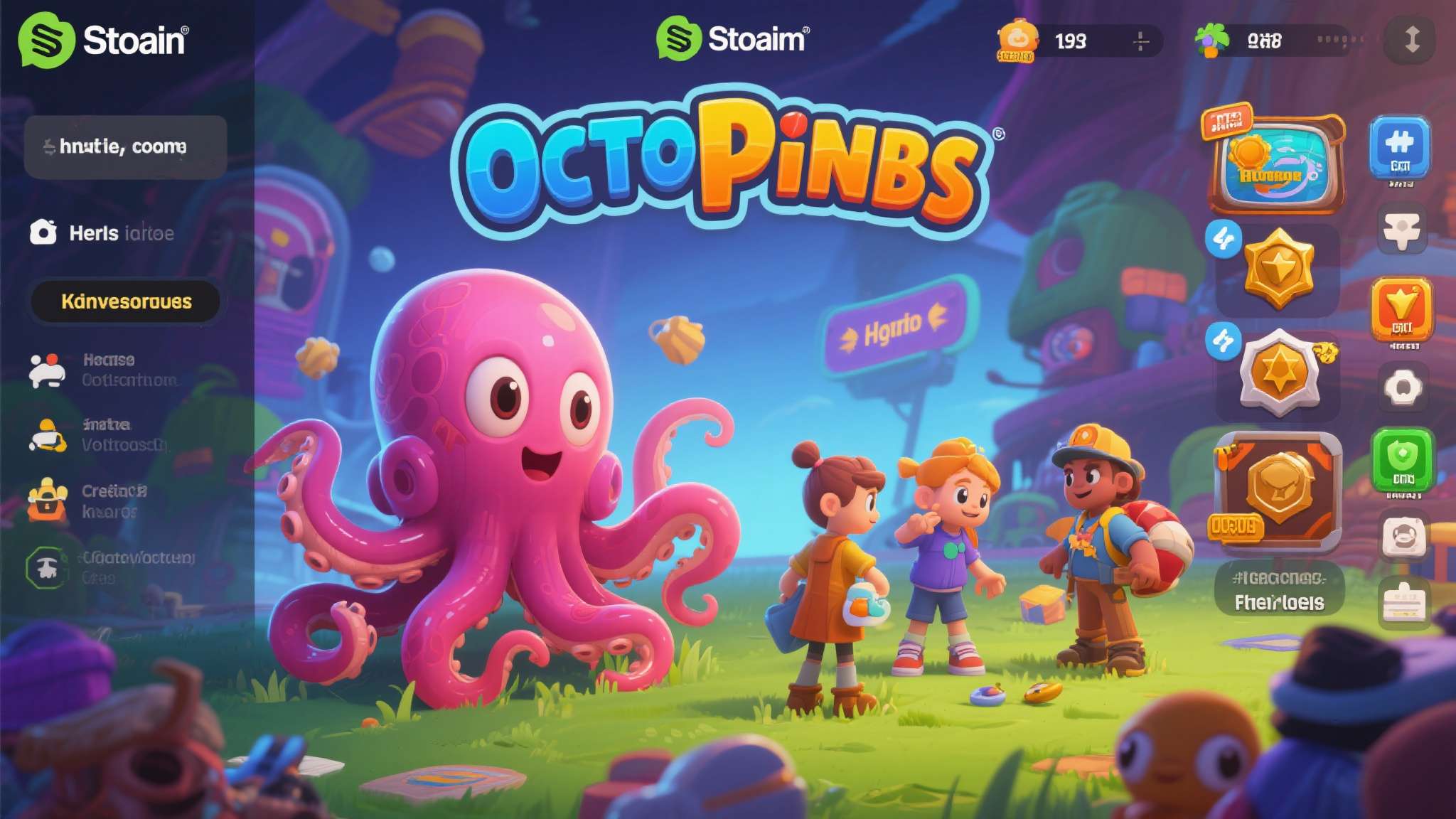 狼人杀动作游戏《OCTOPinbs》今日上线Steam！发售折扣进行中！